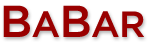 BaBar Logo Type